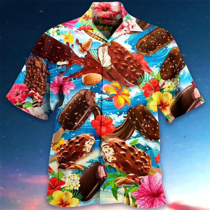 MAEL - CHEMISE RÉTRO DÉCONTRACTÉE